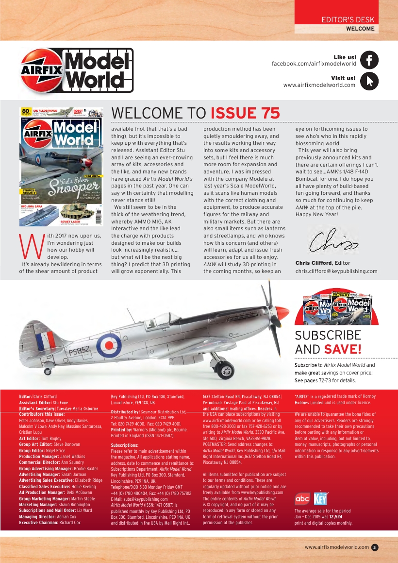 Airfix Model World 75 2017-2